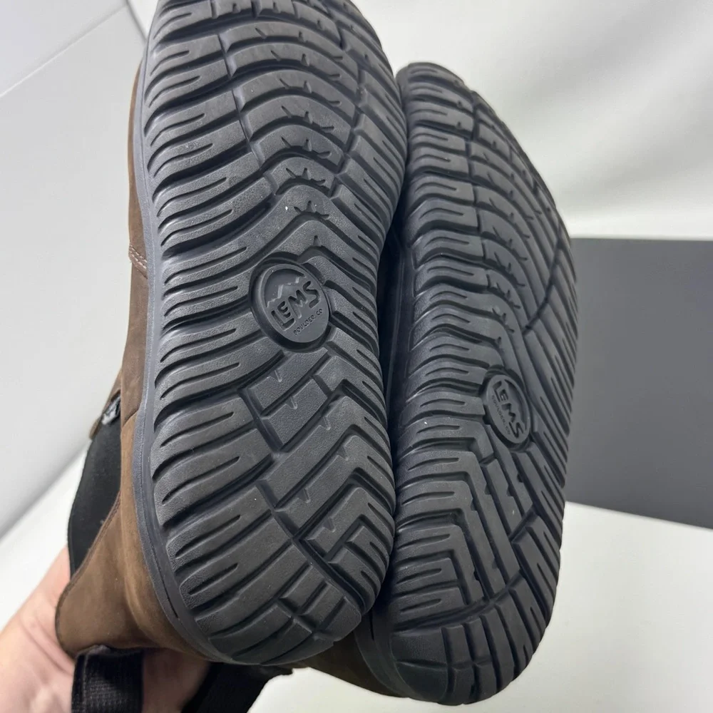 Men's Brown Waterproof Chelsea Rain & Snow Boots
